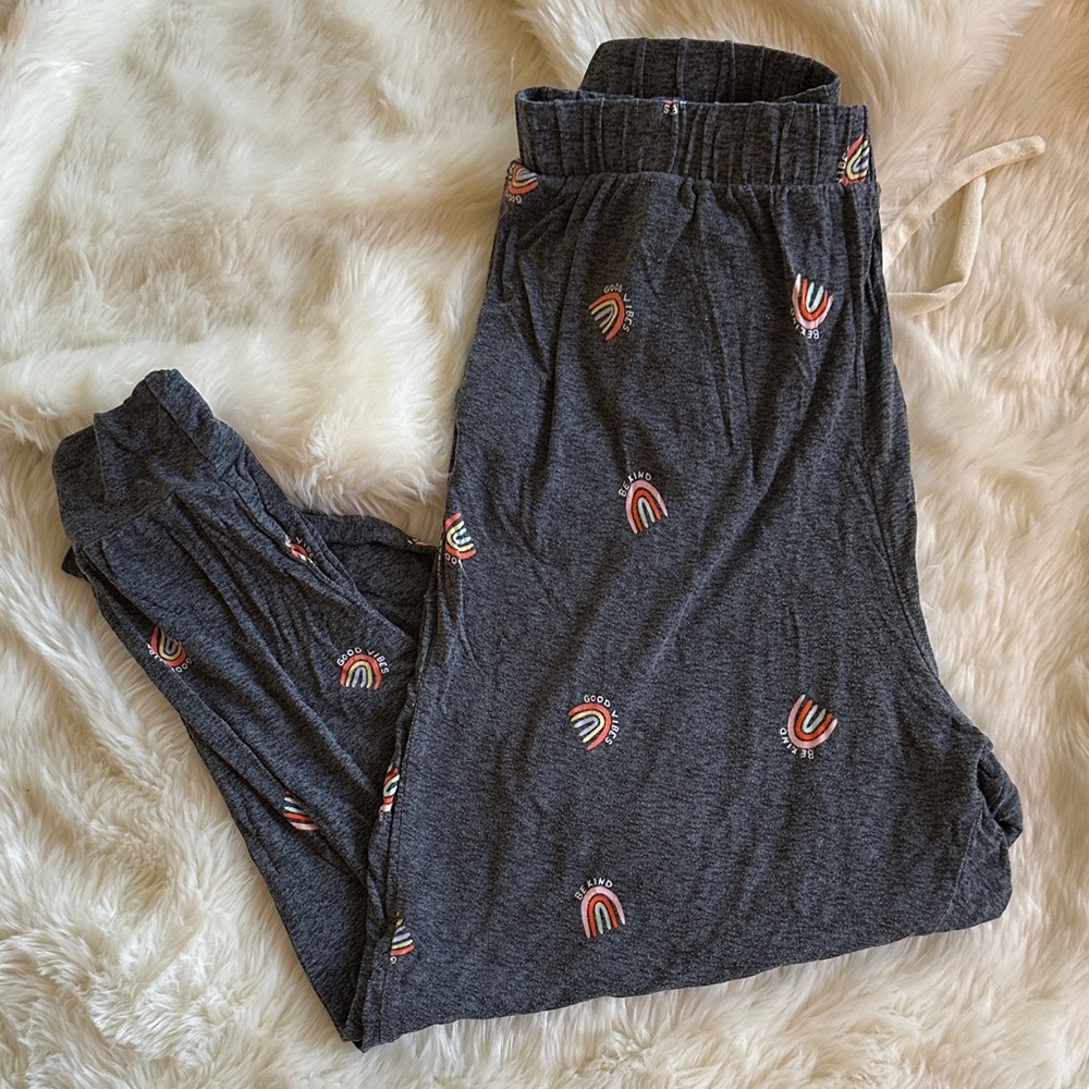 Soft Old Navy Gray Sunday Sleep pants BeKindGoodVibes Small